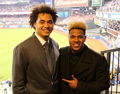 Marcus Stroman on X: Growing out this blonde fro for Opening Day 2016.  Long hair, don't care! 👌🏾  / X